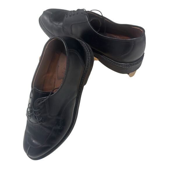 Allen Edmonds Other - Allen Edmonds Ashton 1608 Black Leather Split Toe Derby Rubber Soles 10D